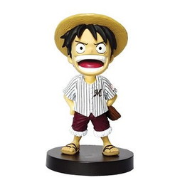[FIG]モンキー・D・ルフィ マリーンズVer. 「ワンピース×千葉ロッテマリーンズ」 ボビングヘッド フィギュア プレックス