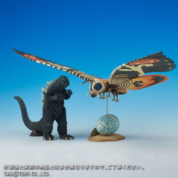 [FIG]モスラ(1964)&ゴジラ(1964) 限定セット(2体セット) 「モスラ対ゴジラ」 東宝特撮ミュージアム プレミアムバンダイ&少年リックオンラインショップ限定 フィギュア プレックス