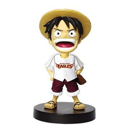[FIG]モンキー・D・ルフィ 楽天イーグルスVer. 「ワンピース」 ボビングヘッドワンピース フィギュア プレックス/ダイブ