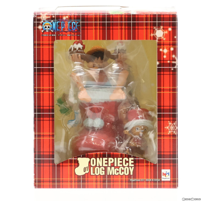 [FIG]モンキー・D・ルフィ&トニートニー・チョッパー ジャンプフェスタ2012限定版 「ワンピース」 LOG McCOY ONE PIECE01 塗装済み完成品 フィギュア メガハウス