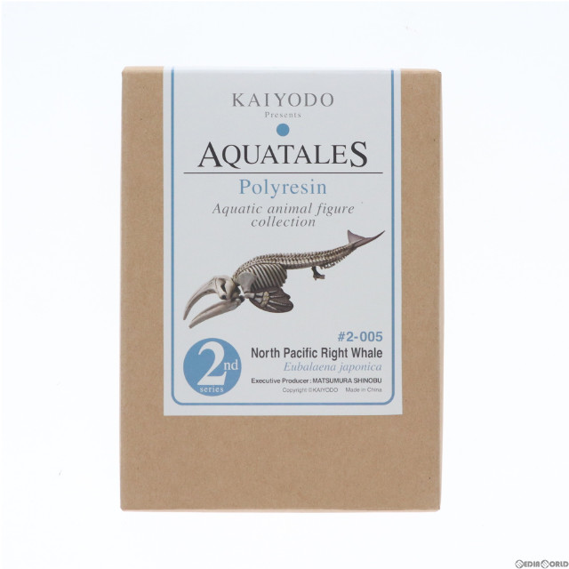 [FIG]セミクジラ骨格 「アクアテイルズ ポリストーン版」 シリーズ2 No.005 塗装済み完成品 フィギュア 海洋堂