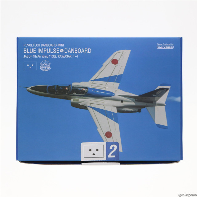 [FIG]リボルテックダンボー・ミニ ブルーインパルス×ダンボー 2番機 「よつばと!」 セブンネットショッピング限定 フィギュア 海洋堂