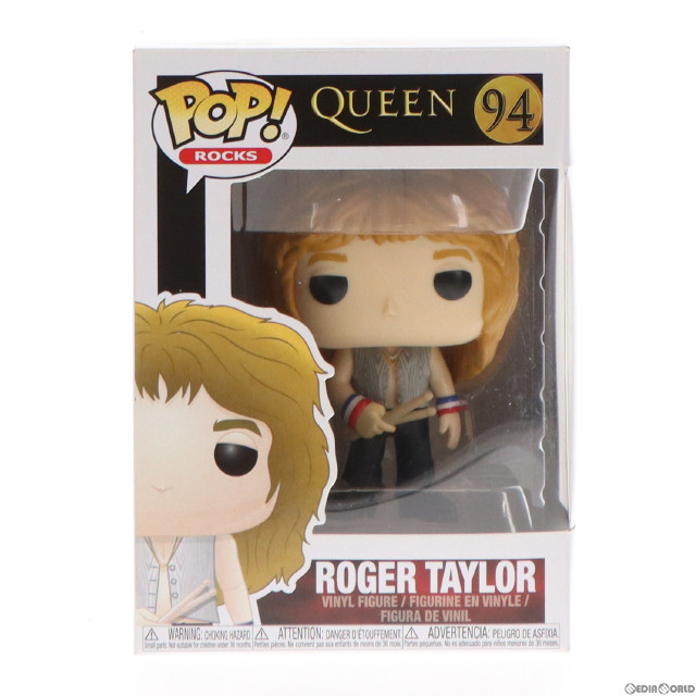[FIG]Roger Taylor-ロジャー・テイラー- 「QUEEN」 POP! Rocks Series #94 フィギュア FUNKO