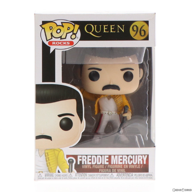 [FIG]Freddie Mercury-フレディ・マーキュリー- 「QUEEN」 POP! Rocks Series #96 フィギュア FUNKO