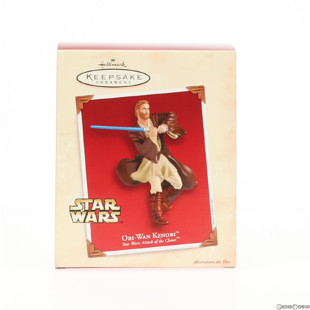 [FIG]オビ=ワン・ケノービ 「スター・ウォーズ エピソード2/クローンの攻撃」 KEEPSAKE ORNAMENT フィギュア(QX18216) Hallmark(ホールマーク)