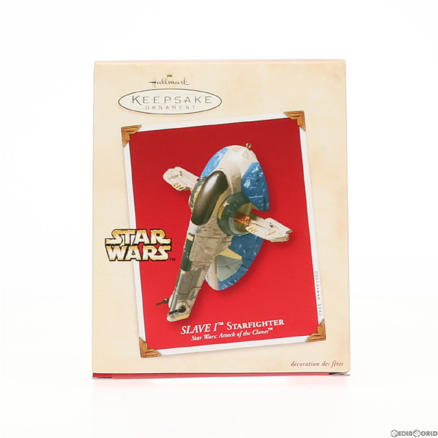 [FIG]SLAVE I STAR FIGHTER -スレイブI スターファイター- 「スター・ウォーズ エピソード2/クローンの攻撃」 KEEPSAKE ORNAMENT フィギュア(QXI8223) Hallmark(ホールマーク)