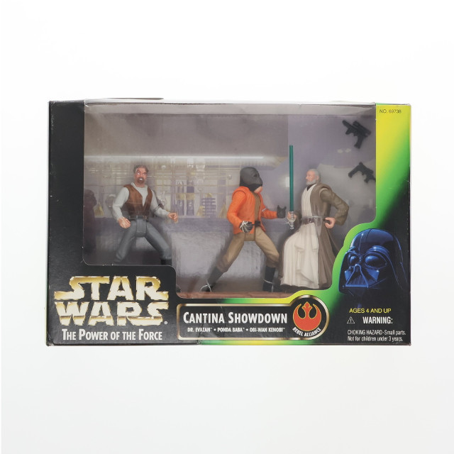 [FIG]カンティーナ ショーダウン(DR.EVAZAN/PONDA BABA/OBI-WAN)「スター・ウォーズ パワー・オブ・ザ・フォース」 シネマシーン フィギュア Kenner