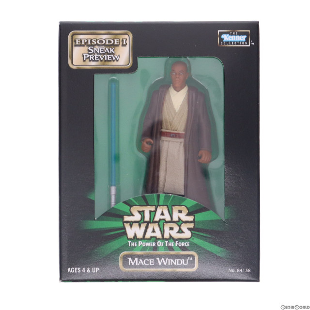 [FIG]メイス・ウィンドゥ(Mace Windu)「スター・ウォーズ」THE POWER OF THE FORCE フィギュア(84138) Kenner