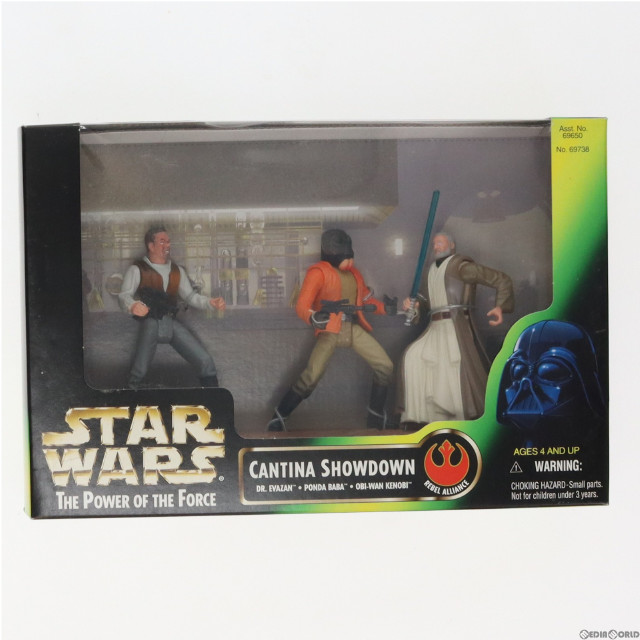 [FIG]カンティーナ ショーダウン(DR.EVAZAN/PONDA BABA/OBI-WAN)「スター・ウォーズ パワー・オブ・ザ・フォース」 シネマシーン フィギュア Kenner