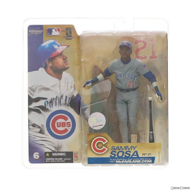 [FIG]Sammy Sosa -サミー・ソーサー 背番号21-/Chicago Cubs -シカゴ・カブス- 「McFARLANE’S SPORTSPICKS MLB SERIES6」 塗装済み完成品 フィギュア McFarlane Toys
