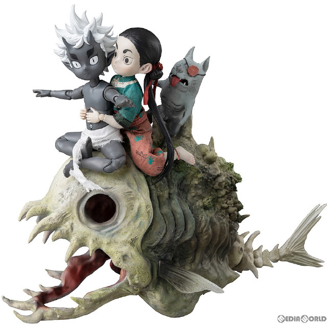 [買取][FIG]1/6 Fishergirl and Little Sea Elf(Deluxe Edition)(1/6 フィッシャーガール&リトルシーエルフ(デラックス版)) ザオ・ダオ 完成品 可動フィギュア threezero(スリーゼロ)