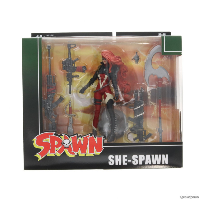 [FIG]シー・スポーン 「スポーン」 7インチ・デラックス アクション フィギュア McFarlane Toys/ホットトイ