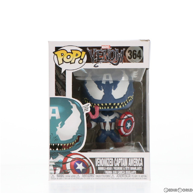[FIG]POP! 364 キャプテン・アメリカ(ヴェノム版) マーベル・コミック ヴェノム 完成品 フィギュア(海外流通版) FUNKO(ファンコ)
