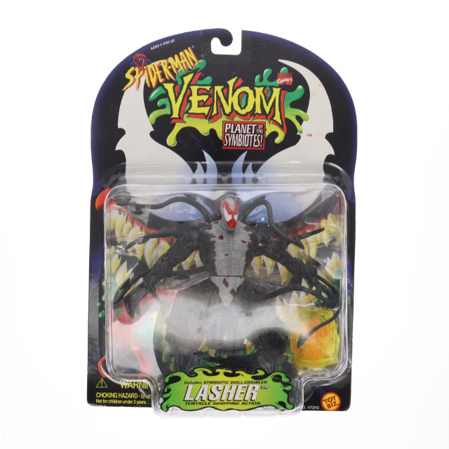 [FIG]LASHER -ラッシャー- 「SPIDERMAN VENOM PLANET OF THE SYMBIOTES!」 アクション フィギュア TOY BIZ