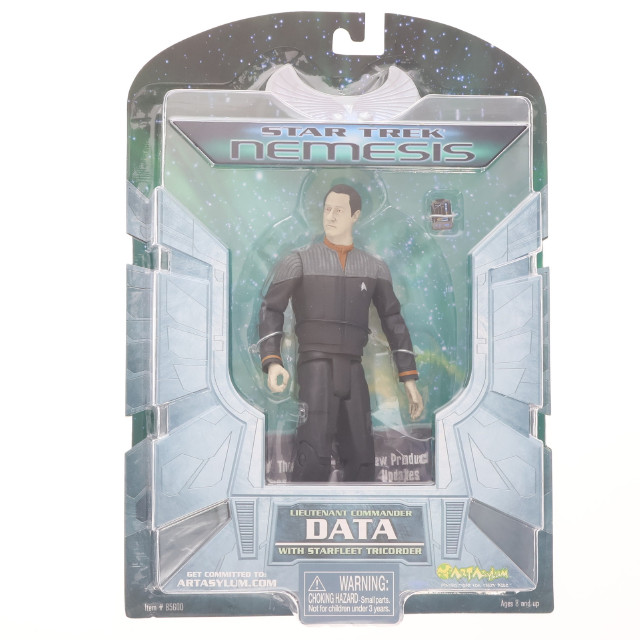 [FIG]データ少佐 with starfleet tricorder 「ネメシス/S.T.X」 7インチアクション フィギュア(85600) アートアサイラム(Art Asylum)