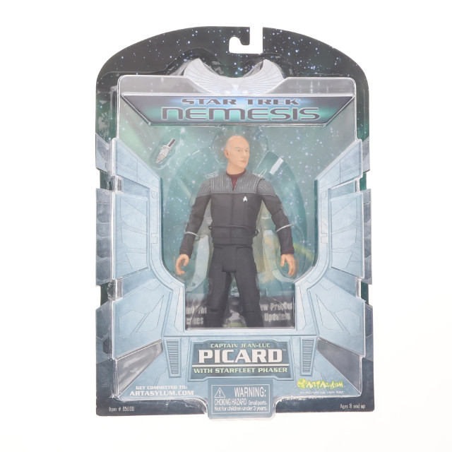[FIG]ジャン=リュック・ピカード大佐 with starfleet phaser 「ネメシス/S.T.X」 7インチアクション フィギュア(85600) アートアサイラム(Art Asylum)