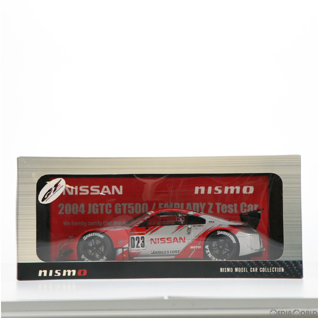[MDL]MOTORSPORT 1/18 NISSAN FAIRLADY Z XANAVI JGTC 2004 NISMO NISSAN #1(レッド×シルバー) 完成品 ミニカー(80477) AUTOart(オートアート)