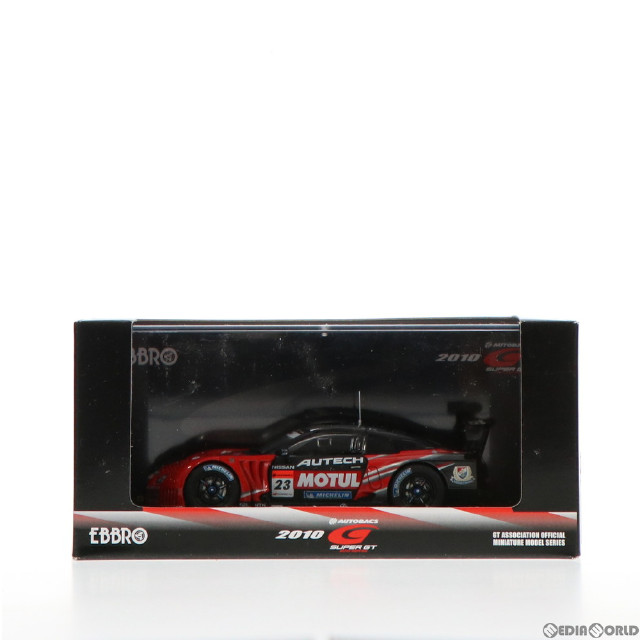 [MDL]オートバックス SUPER GT500 2010シリーズ 1/43 MOTUL AUTECH GT-R Suzuka test MICHELIN #23(レッド×ブラック) 完成品 ミニカー(44315) EBBRO(エブロ)