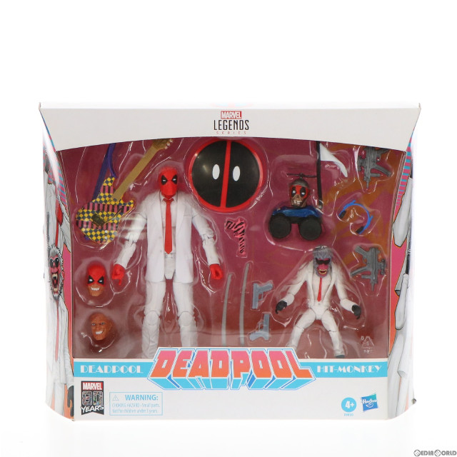 [FIG]デッドプール&ヒット・モンキー 2パック デッドプール ハズブロアクションフィギュア 6インチ レジェンド 完成品 可動フィギュア マーベル80周年 トイザらス限定(E8850) ハズブロ