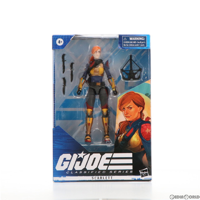 [FIG]スカーレット G.I. JOE(G.I.ジョー) クラシファイドシリーズ 6インチ アクションフィギュア ハズブロ