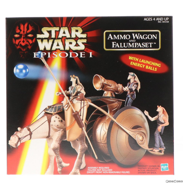 [FIG]アーモ・ワゴン&ファランパセット 「スターウォーズ エピソード1」 ミッドサイズ ビークル フィギュア(84358) ハズブロ/トミー