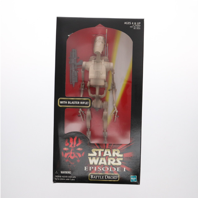 [FIG]バトル・ドロイド 「スター・ウォーズ エピソード1/ファントム・メナス」 12インチ フィギュア(26234) ハズブロ/トミー