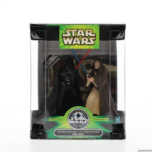 [FIG]オビ=ワン・ケノービ&ダース・ベイダー ファイナルデュエル 「スター・ウォーズ」 シルバーアニバーサリー 2パック フィギュア ハズブロ/トミー
