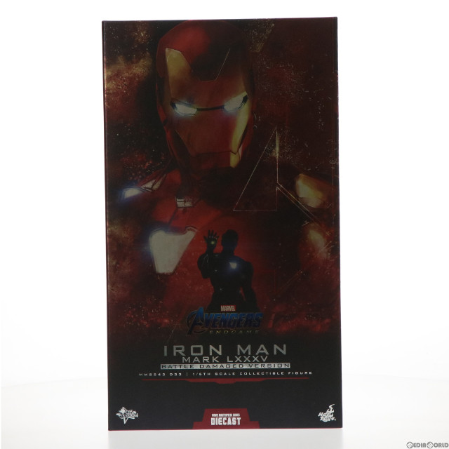 [FIG] ムービー・マスターピース DIECAST アイアンマン・マーク85(バトルダメージ版) アベンジャーズ/エンドゲーム 1/6 完成品 アクションフィギュア(MMS543D33) ホットトイズ
