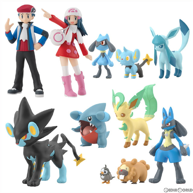 [FIG] (食玩)ポケモンスケールワールド シンオウ地方2 セット ポケットモンスター フィギュア バンダイ