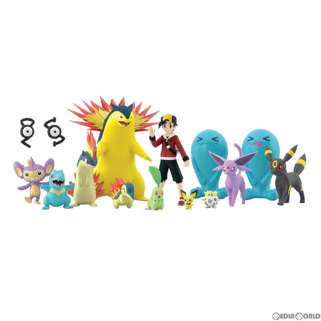 [FIG] (再販)(食玩)ポケモンスケールワールド ジョウト地方 セット ポケットモンスター フィギュア バンダイ