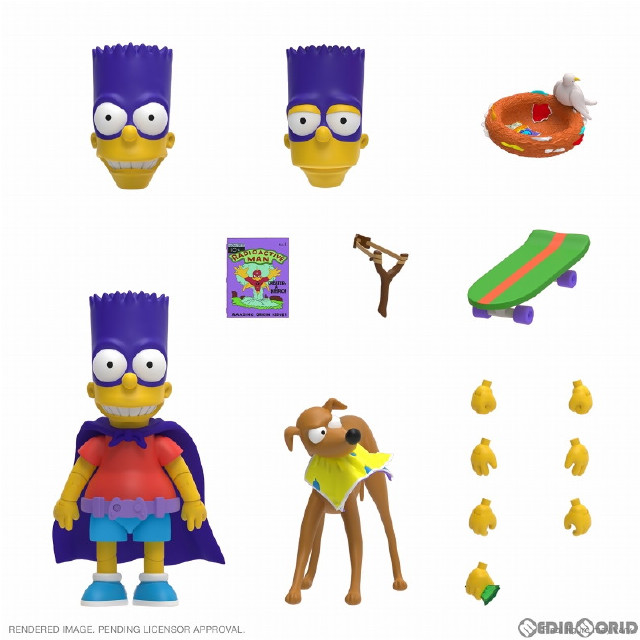 [FIG]バートマン ザ・シンプソンズ アルティメイト 7インチ アクションフィギュア スーパー7