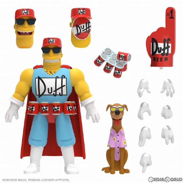 [FIG]ダフマン ザ・シンプソンズ アルティメイト 7インチ アクションフィギュア スーパー7