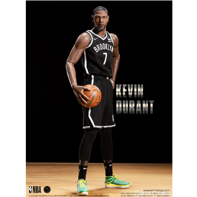 [FIG] リアルマスターピース NBAコレクション ケビン・デュラント 1/6 コレクティブル フィギュア ブルックリン・ネッツ ver 完成品 可動フィギュア エンターベイ