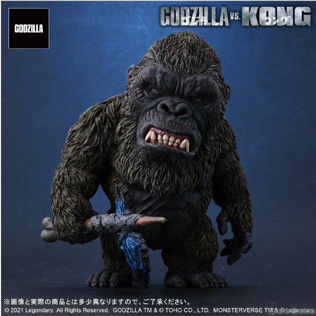 [FIG] デフォリアル KONG FROM GODZILLA VS. KONG(2021) 一般流通版 ゴジラvsコング 完成品 フィギュア プレックス/エクスプラス