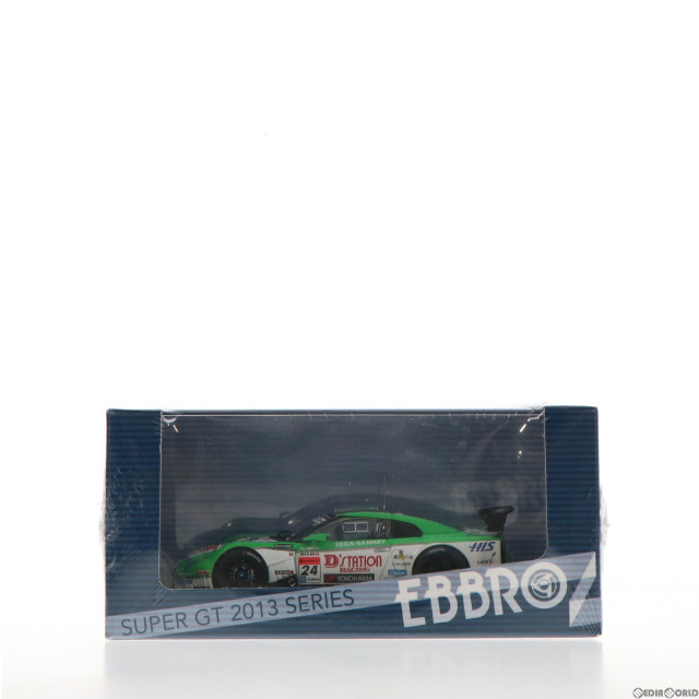 [MDL]1/43 D'station ADVAN GT-R SUPER GT500 2013 No.24(ホワイト×グリーン) SGT2013シリーズ 完成品 ミニカー(44913) EBBRO(エブロ)