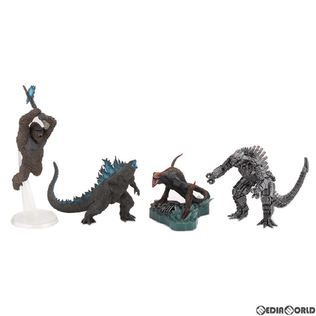 [FIG](BOX)激造シリーズ GODZILLA VS.KONG(2021) ゴジラvsコング トレーディングフィギュア(4個) プレックス