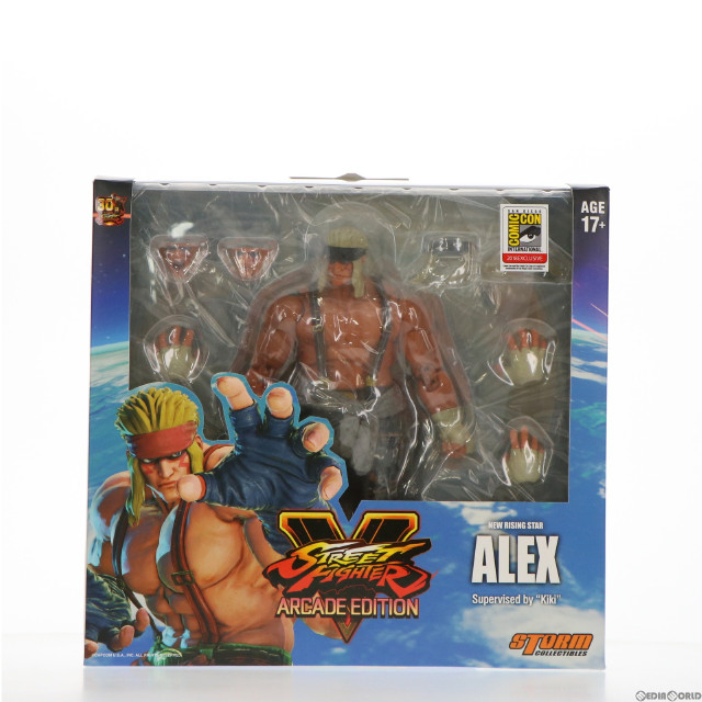 [FIG] SDCC2018限定 アレックス ストリートファイターV 1/12 アクションフィギュア ストームコレクティブルズ
