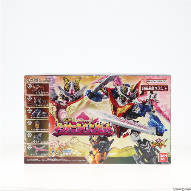 [PTM] (食玩) ミニプラ 暴太郎合体シリーズ01 ドンオニタイジンセット 暴太郎戦隊ドンブラザーズ プラモデル バンダイ