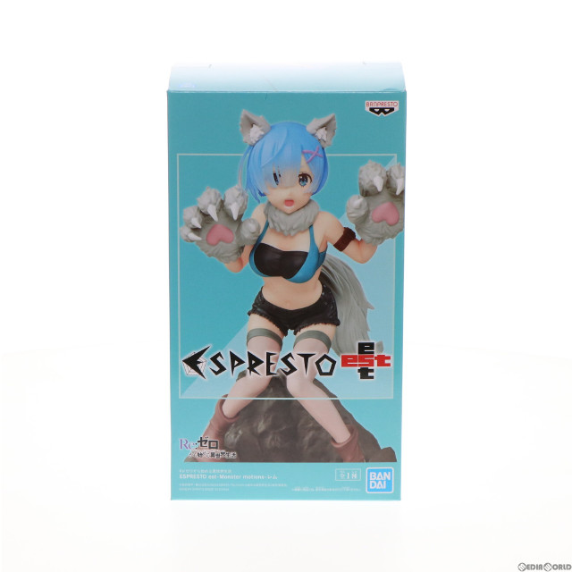 [FIG] レム ESPRESTO est-Monster motions-レム Re:ゼロから始める異世界生活 フィギュア プライズ(2570324) バンプレスト