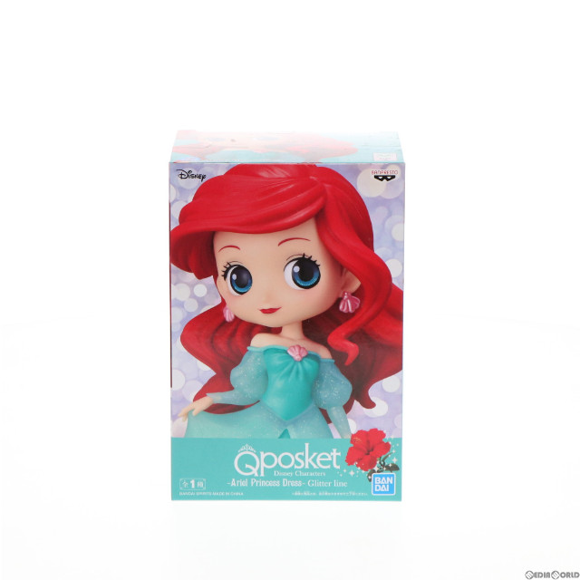 [FIG] アリエル Q posket Disney Characters -Ariel Princess Dress- Glitter line リトル・マーメイド フィギュア プライズ(2599880) バンプレスト