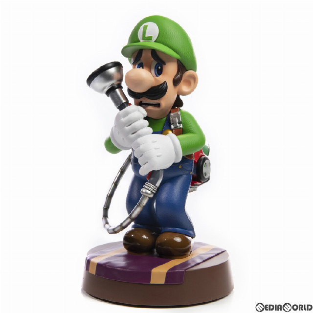 [FIG] (再販)ルイージ 9インチ PVCスタチュー ルイージマンション3 完成品 フィギュア First 4 Figures(ファースト4フィギュア)