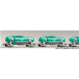 [RWM]10-1167 タキ1000 日本石油輸送色 ENEOS(エコレールマーク付) 8両セットB (再生産)  KATO(カトー)