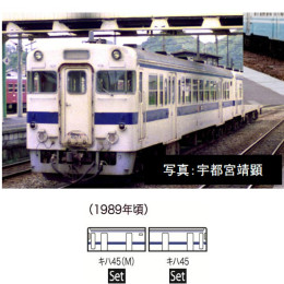 [RWM]98015 JR キハ45形ディーゼルカー(九州色)2両セット Nゲージ 鉄道模型 TOMIX(トミックス)