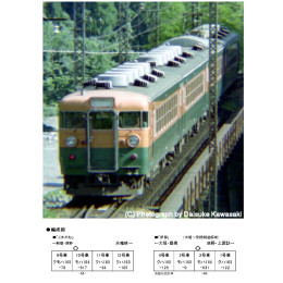 [RWM]10-1334 165系 800番台 飯田線 急行「こまがね」 4両セット Nゲージ 鉄道模型 KATO(カトー)