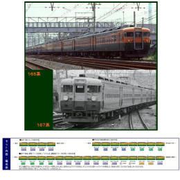 [RWM]98219 国鉄 165系急行電車基本セットC(4両) Nゲージ 鉄道模型 TOMIX(トミックス)