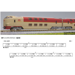 [買取]10-1333 285系3000番台サンライズエクスプレス 7両セット Nゲージ 鉄道模型 KATO(カトー)