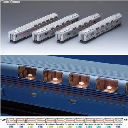 [RWM](再販)HO-089 JR E26系特急寝台客車(カシオペア)増結セットA(4両) HOゲージ 鉄道模型 TOMIX(トミックス)