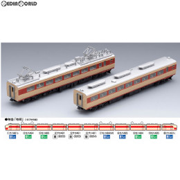 [RWM](再販)92454 国鉄 485(489)系特急電車(初期型)増結セットM(2両) Nゲージ 鉄道模型 TOMIX(トミックス)