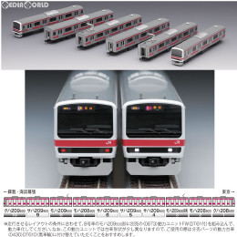 [RWM]92807 JR 209-500系通勤電車(京葉線)セット(6両) Nゲージ 鉄道模型 TOMIX(トミックス)