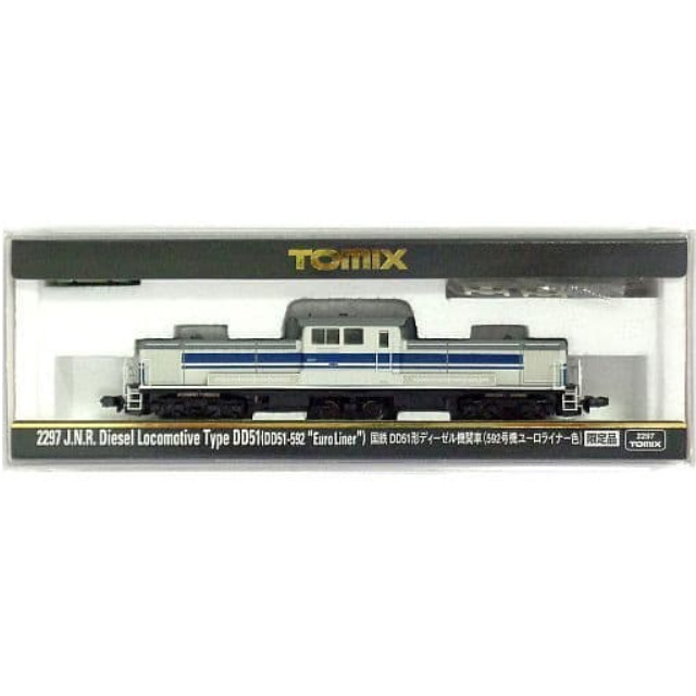[RWM]2297 限定品 国鉄 DD51形ディーゼル機関車(592号機ユーロライナー色) Nゲージ 鉄道模型 TOMIX(トミックス)